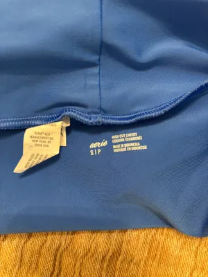 Aerie Blue Bikini Bottoms thumbnail 4