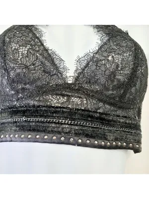 Victoria's Secret Lace Halter Bralette Small thumbnail 2