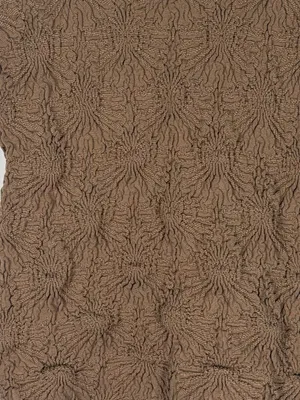 Altar'd State Intimates Brown Smocked Textured Cami Tank Top thumbnail 3