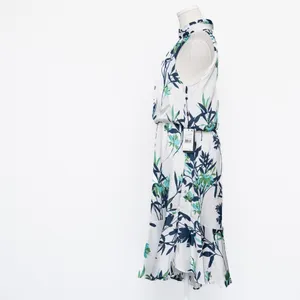 Adrianna Papell Floral Halter Midi‎ Dress thumbnail 11