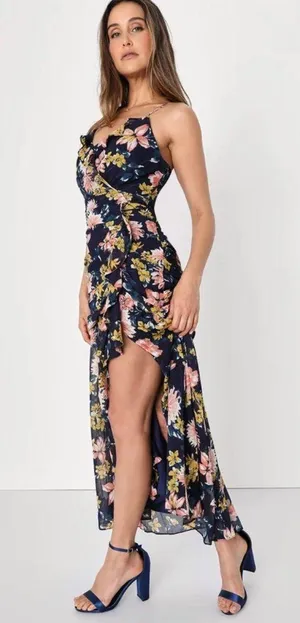 Floral Midi Dress thumbnail 3