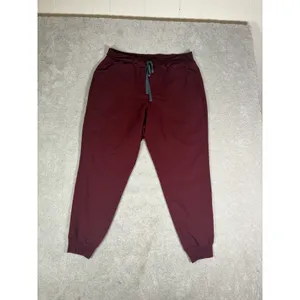 figs zamora jogger scrub pants burgundy xxl Women's thumbnail 2