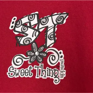 Gildan Ultra Cotton Alabama Crimson Tide Sweet Thing Apparel T-shirt Medium thumbnail 5