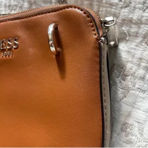 Guess Brown Crossbody Bag with Chain Strap thumbnail 3