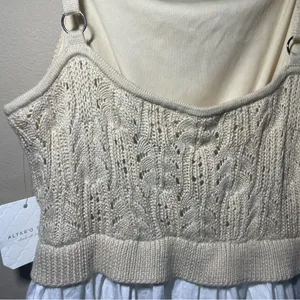 NWT Altar'd State crochet top dress size small thumbnail 4