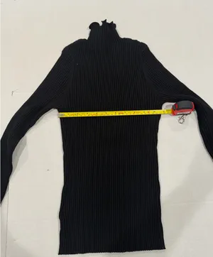 J. iNG turtle neck top Black Size M thumbnail 4