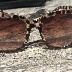 Leopard Print Sunglasses Brown thumbnail 10