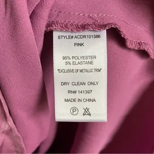 Astr Trista Satin Chain Link Strap Mini Dress Pink Size XS Barbie Party Ruched thumbnail 8