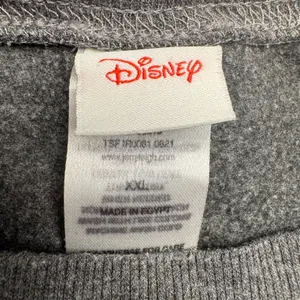 Disney Mickey Mouse Christmas‎ Holiday Sweatshirt Adult XXL Gray Long Sleeve thumbnail 3