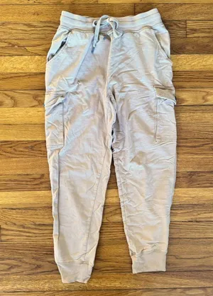 ⭐️Aerie Cargo Joggers 100% Cotton Khaki⭐️ ~medium thumbnail 1