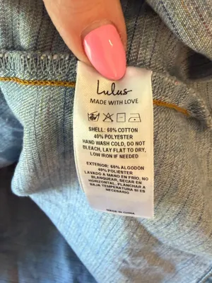 Lulus - NWT Summertime Inspiration Denim Halter Mini Dress Medium Wash Sz S thumbnail 8