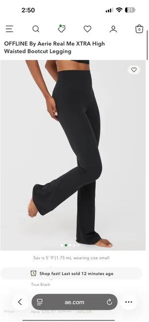 Aerie Bootcut Leggings thumbnail 4