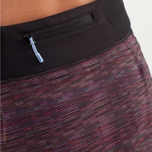 Lululemon Run For All Skirt sz 2 Space Dye Black thumbnail 6