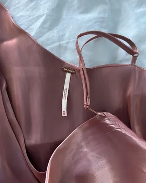 Shimmy Shimmy Top Pink One Shoulder NWOT thumbnail 4