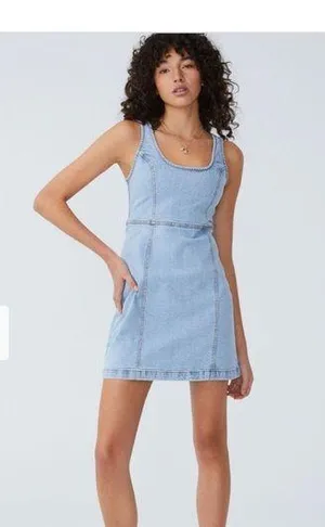 New with tags Cotton On Light Blue Denim Apparel size Xl thumbnail 1