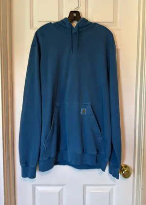 Blue Carhartt Hoodie thumbnail 1