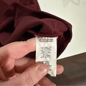 Charlotte Russe Burgundy Off the Shoulder Mini‎ Dress Size M thumbnail 6