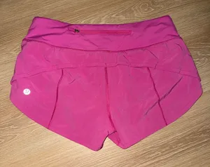 Lululemon Sonic Pink Shorts Speed Up 2.5" Low-Rise thumbnail 1