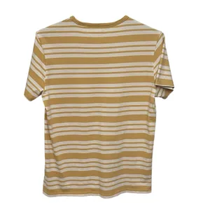 Madewell Allday Stripe Crewneck T-Shirt Autumn Gold Women's Size Medium thumbnail 5