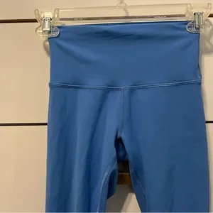 Lululemon Nile Blue Wunder Under Leggings 25” thumbnail 6