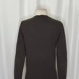 UNITED COLORS OF BENETTON Argyle Wool Blend V-Neck Sweater Preppy Size Small thumbnail 9
