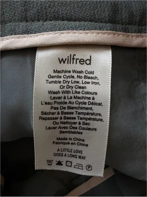 Aritzia Wilfred Jallade High Waisted Tie Front Belted Ankle Pants Size 8 thumbnail 7