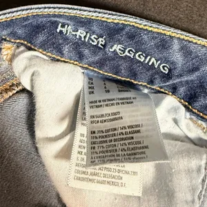 American Eagle Outfitters Highest Rise Jegging Jeans 6 Short Light Wash Stretch thumbnail 7