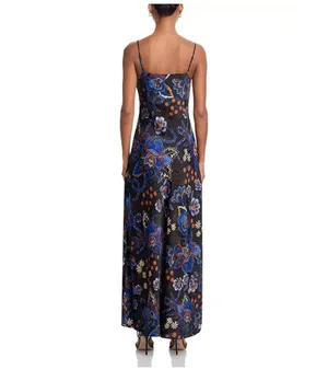 Farm Rio Black Snakes Bouquet Dress thumbnail 2