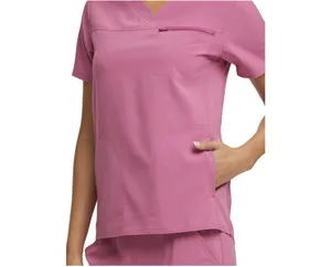 Scrubstar Women's Active Stretch Seasonal Solid Scrubs Set thumbnail 3