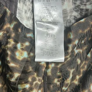 GIORGIO ARMANI Silk Blend Leopard Dress Pants thumbnail 7
