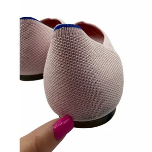 Rothy’s The Point Pink Blush Size‎ 9 Ballet Flats Comfort Washable Luxe Chic thumbnail 4