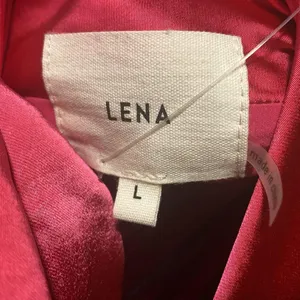 NWT LENA L Charm Tie Back Halter Mini Dress Pink Size L thumbnail 12