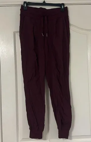 Lululemon Athletica Maroon Joggers thumbnail 2