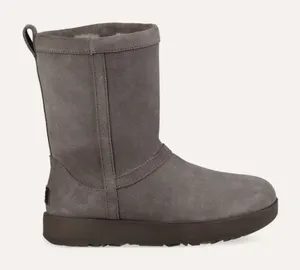 UGG Classic Short Weather Boot Gray Vibram Sole Size 7 Waterproof USED CONDITION thumbnail 1