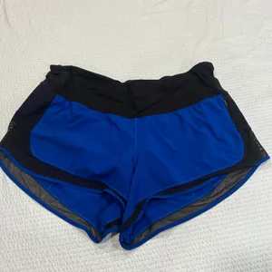 Lululemon Mind Over Miles Short (3.5") Jet Stream / Black 10 women thumbnail 4