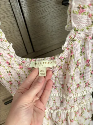 Floral dress Pink Size XS thumbnail 3