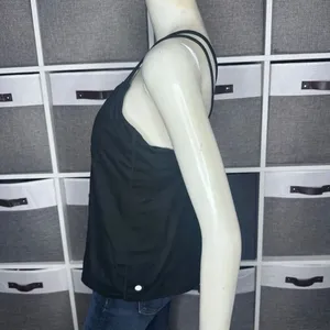 ZELLA Jewel Strappy Back Workout Tank Built In Bra Size Medium thumbnail 9