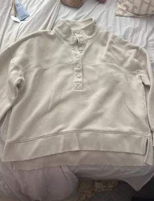 American Eagle Button Down Sweatshirt thumbnail 1