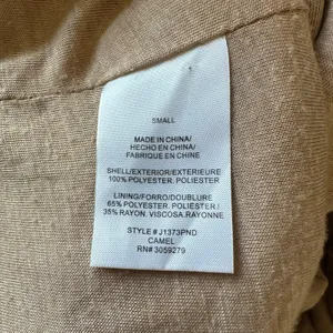 S Thread & Supply Women's Camel Shirt Jacket Shacket Tan Outerwear Thick thumbnail 5