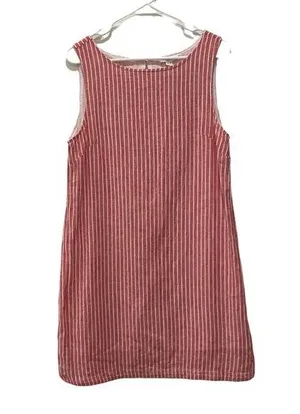 Beachlunchlounge Striped Sleeveless Shift Dress thumbnail 1