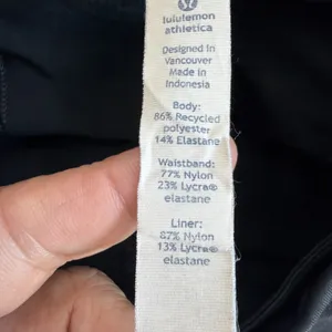 Lululemon Circuit Breaker Skort Frozen Fizz White Black Size 2 Tall 15" thumbnail 6