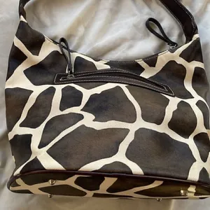 Betty Boop Faux Leather Purse Cow Spots Print Western Vintage Tote Bag thumbnail 1
