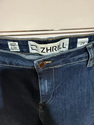 Women's Straight Leg Jeans in Dark Blue thumbnail 5