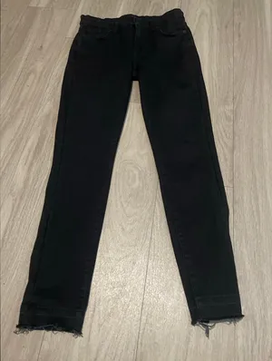 7 For All Mankind Black Skinny Jeans thumbnail 1