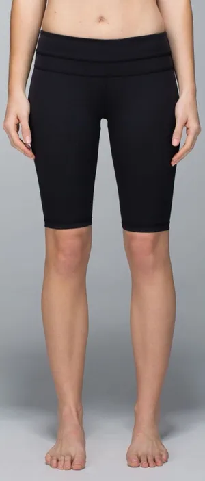 Lululemon • Groove Short *Full-On Luxtreme (Tall) black bike shorts compression thumbnail 1