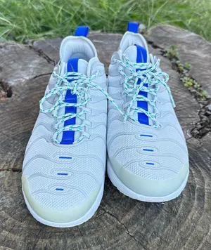 Nike Air Max Plus TN Ultra Platinum Grey Racer Blue AR4234-001 Men's Size 9.5 thumbnail 1