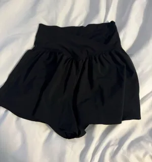 Black Aerie Shorts  thumbnail 1