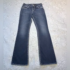 Silver Jeans NATSUKI Medium Wash Boot Cut Jeans. Size 28/33 thumbnail 11