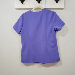 FIGS Catarina Scrub Top Wisteria Purple Women's Small Medical Uniform thumbnail 2