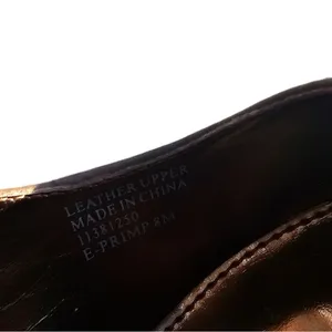 Etienne Aigner NWOB Tan Bronze Laser Cut Sling‎ Back Pumps Stilettos Women's 8 thumbnail 7